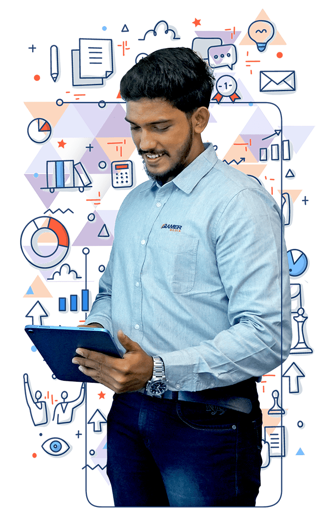 Glamer Media UI/UX Design Services team